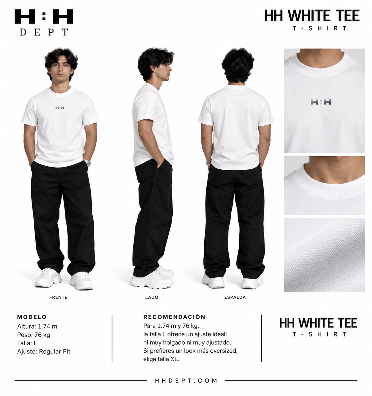 HH WHITE TEE
