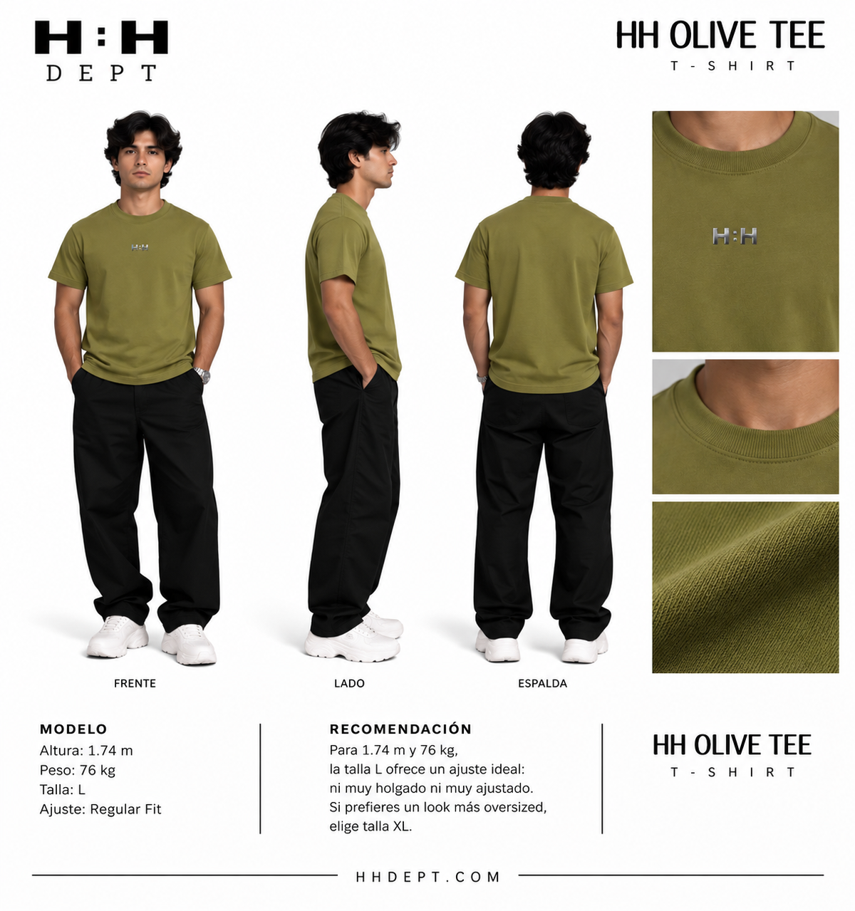 HH OLIVE TEE