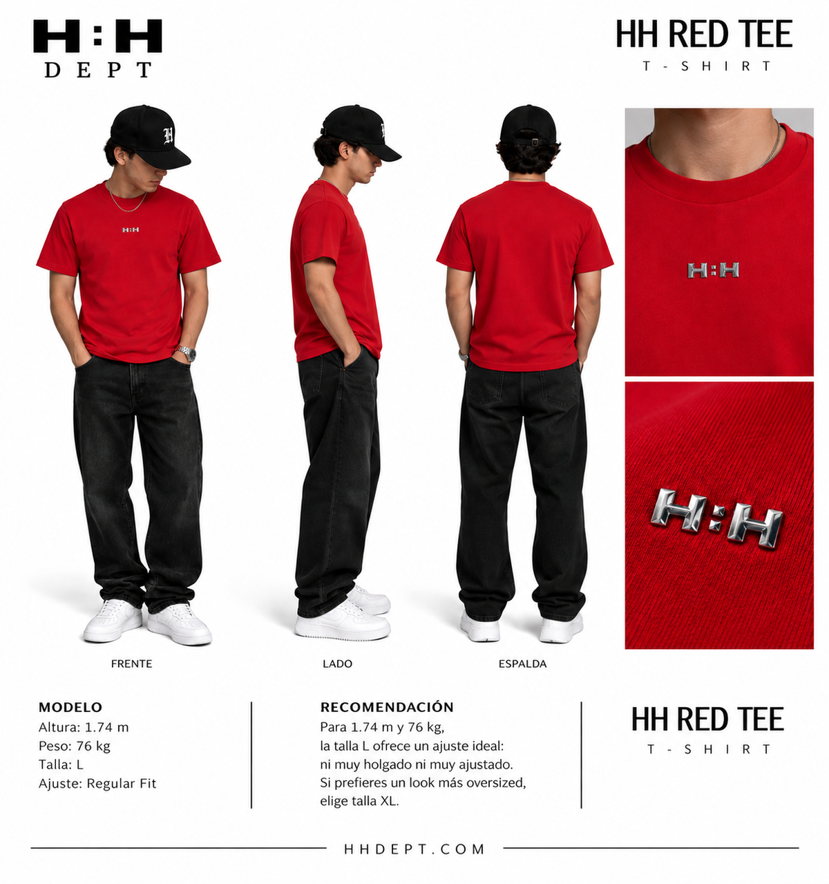 HH RED TEE